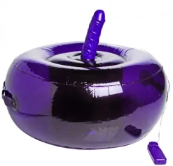 Frisky Dildo Accessories>Inflatable Seat with Vibrating Dildo