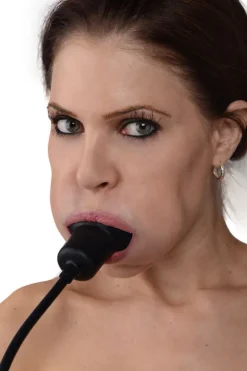 Master Series Ball Gags & Mouth Restraints | Masks & Dress-Up Accessories>Inflatable Silicone Butterfly Gag
