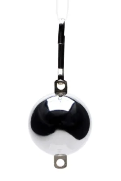 Master Series Cock & Ball Devices | Nipple Clamps & Stimulators>Interlocking 8 Oz Ball Weight with Connection Point