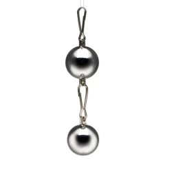 Master Series Cock & Ball Devices | Nipple Clamps & Stimulators>Interlocking 8 Oz Ball Weight with Connection Point