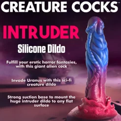 Creature Cocks Silicone Dildos | Large Dildos>Intruder Alien Silicone Dildo