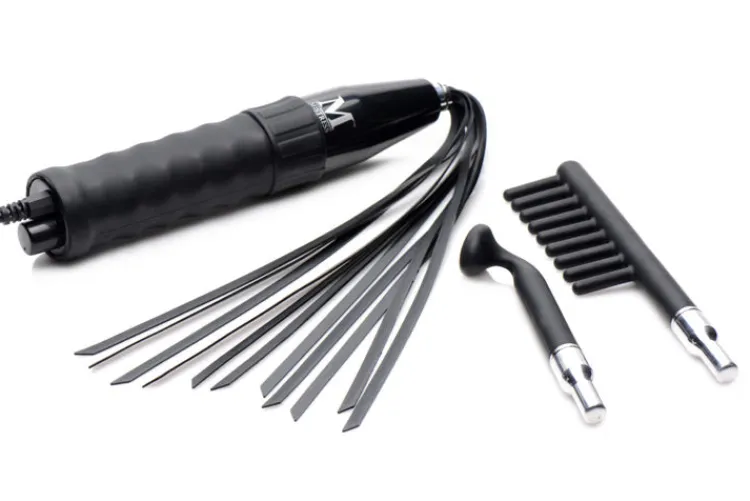 Master Series Luxury Toys | Electro Sex>Isabella Sinclaire Deluxe Silicone eStim Wand Kit