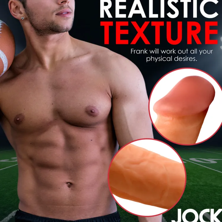 Jock Ultra Realistic Sex Toys | Realistic Dildos>Football Frank 6.75" Dildo w/ Balls