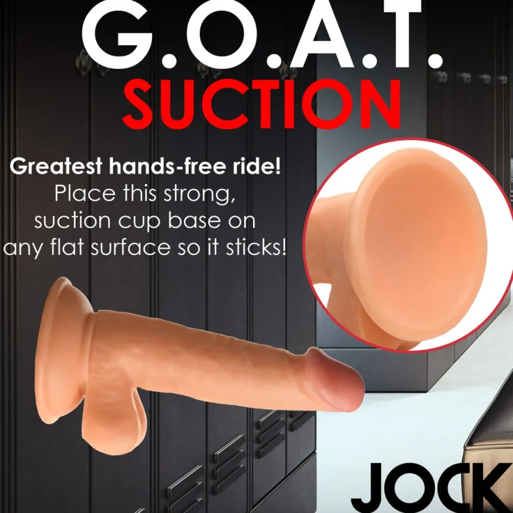Jock Ultra Realistic Sex Toys | Realistic Dildos>Football Frank 6.75" Dildo w/ Balls