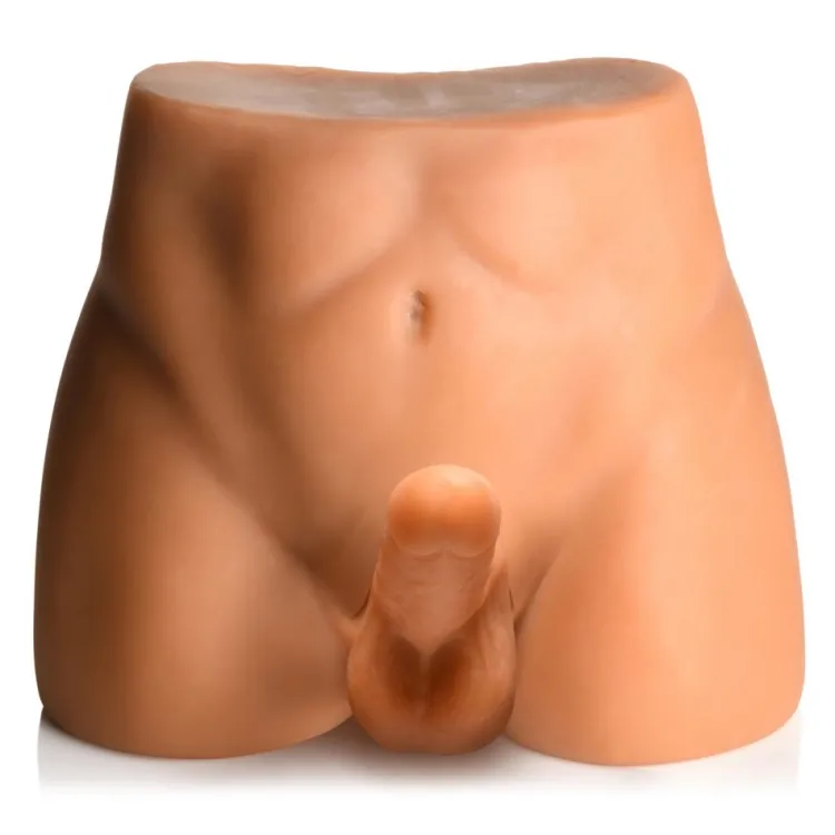 Jock Realistic Dildos | Realistic & Lifelike Sex Dolls>Male Masturbator with Thrusting Dildo