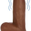Jock Ultra Realistic Sex Toys | Vibrating Dildos>Medium Vibrating Dildo with Balls