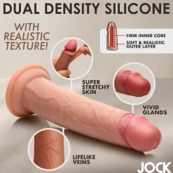 Jock Silicone Dildos | Harness Compatible Dildos><noscript><img width=