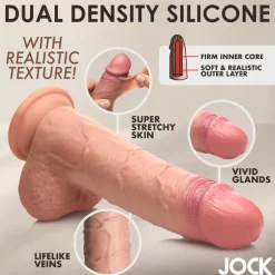 Jock Silicone Dildos | Harness Compatible Dildos><noscript><img width=