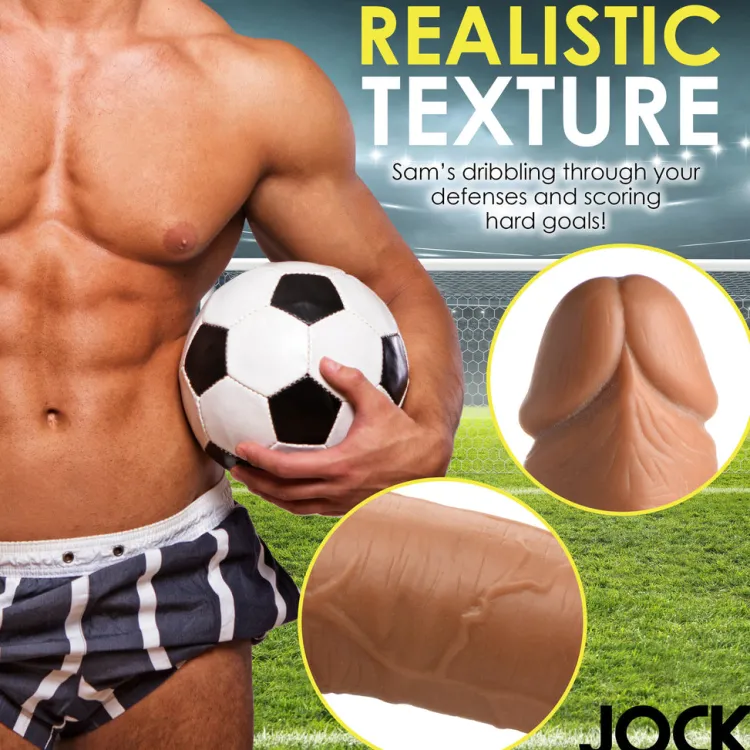 Jock Ultra Realistic Sex Toys | Realistic Dildos>Soccer Sam 7" Dildo w/ Balls