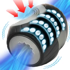 Jock Automatic & Hands-Free Masturbators | Unique Vibrators>10X Vibrating & Squeezing Masturbator