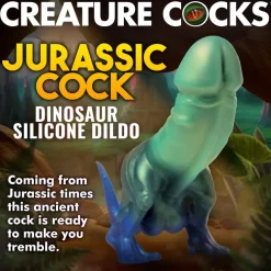 Creature Cocks Silicone Dildos>Jurassic Cock Dinosaur Silicone Dildo