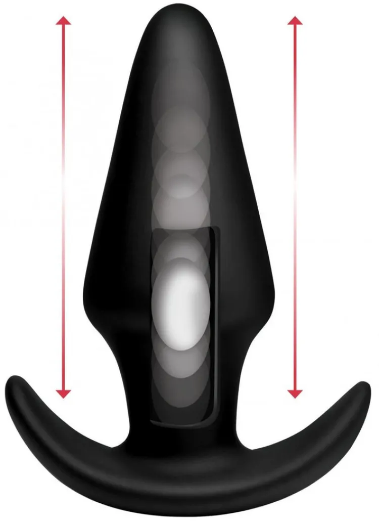 Thump Its Luxury Toys | Vibrating Butt Plugs>Kinetic Thumping 7X Large Anal Plug