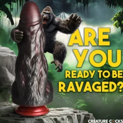 Creature Cocks Silicone Dildos | Harness Compatible Dildos>King Kong Silicone Dildo