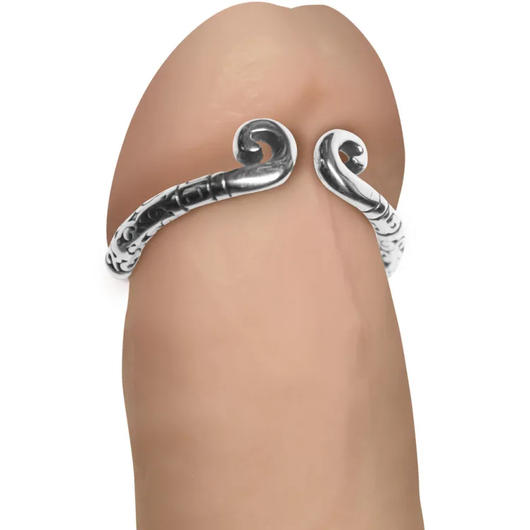 Master Series Penis Rings>Kingpin Stainless Steel Glans Ring