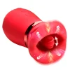 Lickgasm Luxury Toys | Silicone Vibrators>Kiss Me More Kissing, Sucking and Vibrating Clitoral Stimulator