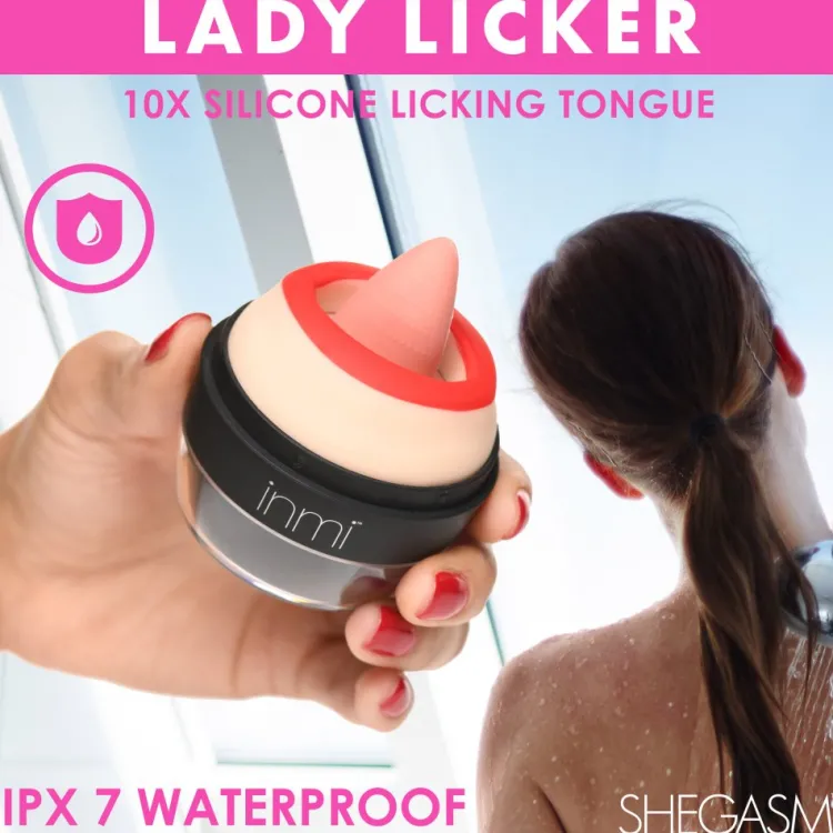 Inmi Silicone Vibrators | Waterproof Vibrators>Lady Licker Clitoral Stimulator