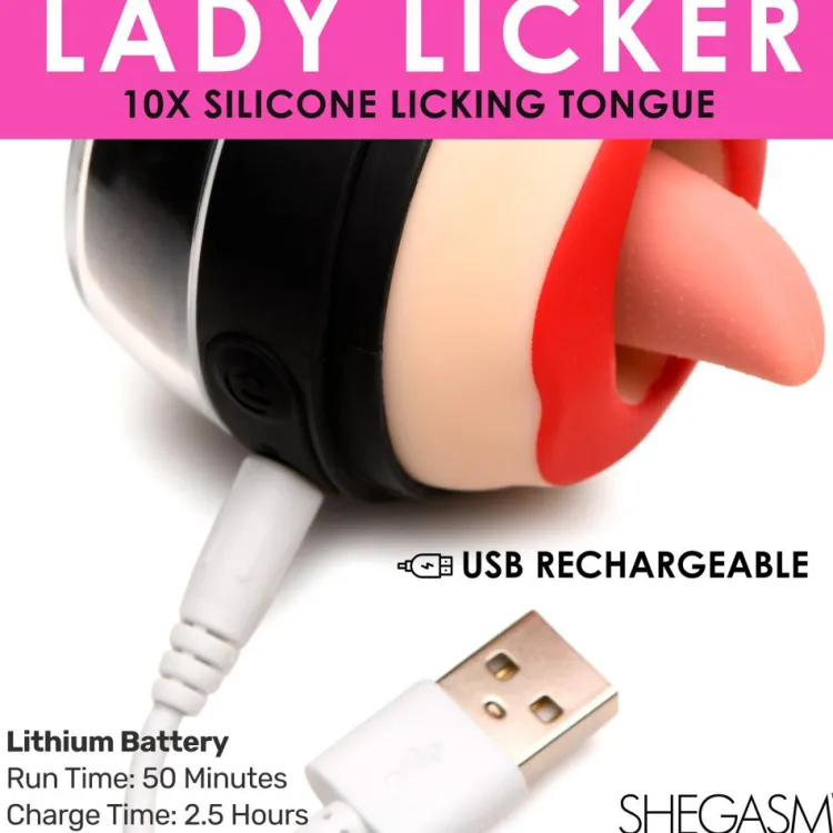 Inmi Silicone Vibrators | Waterproof Vibrators>Lady Licker Clitoral Stimulator