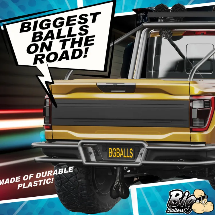 Big Ballers Games & Novelties>Large Truck Nuts