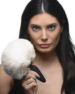 Tailz Sensation Play, Tools & Accessories | Butt Plug Tails>Large Vibrating Anal Plug with Interchangeable Bunny Tail