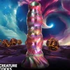 Creature Cocks Silicone Dildos | Large Dildos>Larva Silicone Ovipositor Dildo with Eggs