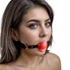 Strict Leather Ball Gags & Mouth Restraints | Masks & Dress-Up Accessories>Latex Ball Gag