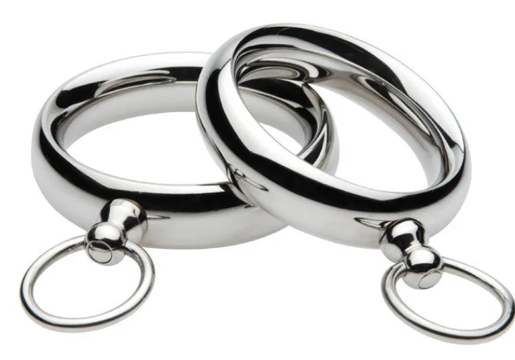 Master Series Penis Rings>Lead Me Stainless Steel Cock Ring