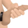 Strict Leather Penis Rings>Leather and Velcro Cock Ring