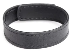 Strict Leather Penis Rings>Leather and Velcro Cock Ring