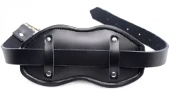 Strict Leather Ball Gags & Mouth Restraints | Masks & Dress-Up Accessories>Leather Padded Silicone Penis Mouth Gag