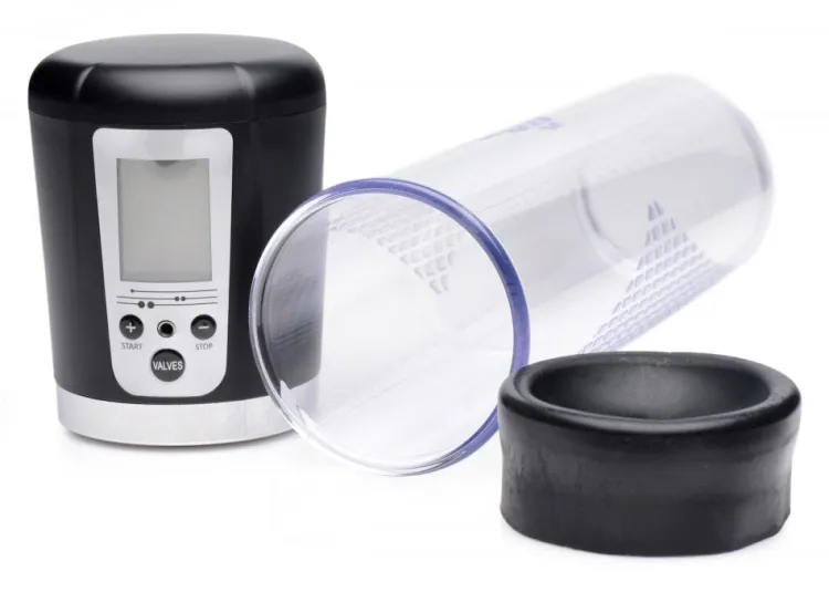 Size Matters Penis Pumps>4 Level Power Suction Penis Pump With Built-in Display