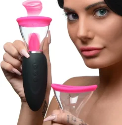 Shegasm Silicone Vibrators | Unique Vibrators>Lickgasm Mini 10X Silicone Licking and Sucking Stimulator