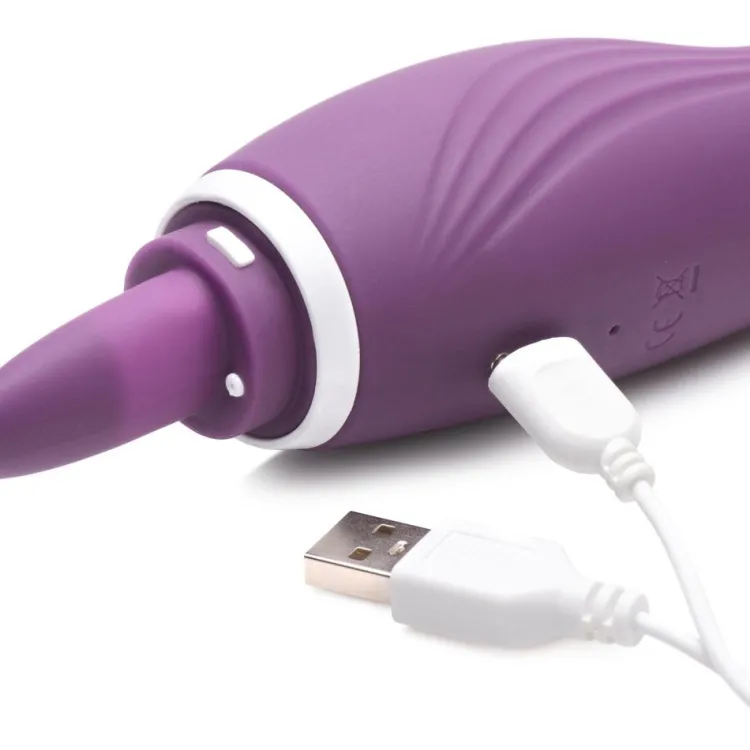 Inmi Luxury Toys | Silicone Vibrators>Lickgasm 8X Licking and Sucking Vibrator