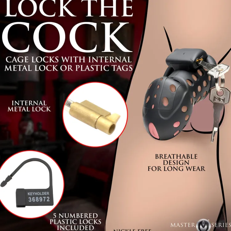 Master Series Chastity Devices>Lock Down Chastity Cage