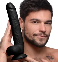 Master Cock Ultra Realistic Sex Toys | Large Dildos>Long Logan 10 Inch Dildo with Balls