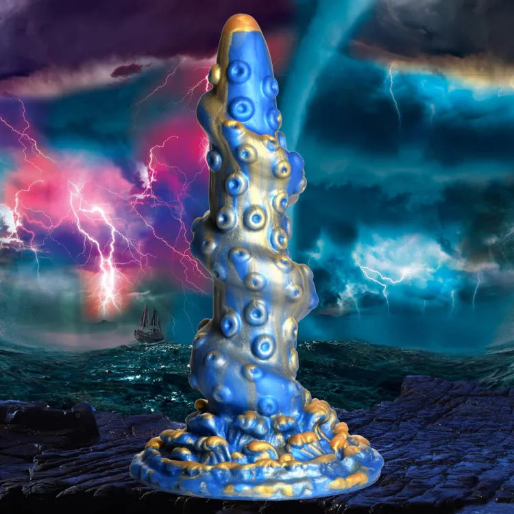 Creature Cocks Silicone Dildos | Non-Representational Dildos>Lord Kraken Tentacled Silicone Dildo