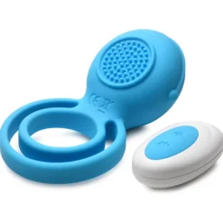 Curve Toys Cock & Ball Devices | Penis Rings>Love Loops 10X Silicone Cock Ring with Remote