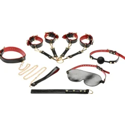 Bedroom Bliss Luxury Toys | Ball Gags & Mouth Restraints>Lover's Deluxe Bondage Set