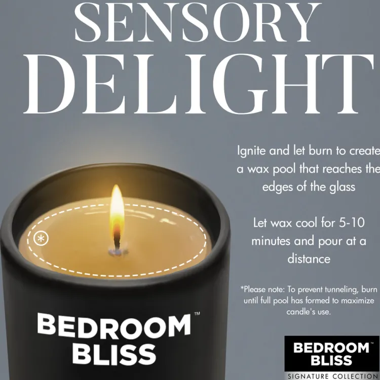 Bedroom Bliss Sensation Play, Tools & Accessories | Adult Massage>Lover's Vanilla Massage Candle