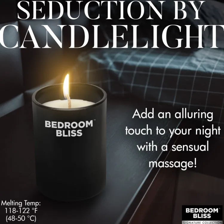 Bedroom Bliss Sensation Play, Tools & Accessories | Adult Massage>Lover's Vanilla Massage Candle