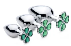 Booty Sparks Jewel Butt Plugs | Anal Starter Toys>Lucky Clover Gem Anal Plug