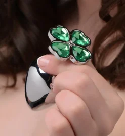 Booty Sparks Jewel Butt Plugs | Anal Starter Toys>Lucky Clover Gem Anal Plug