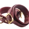 Strict Leather Wrist & Ankle Cuffs>Luxury Burgundy Restraints