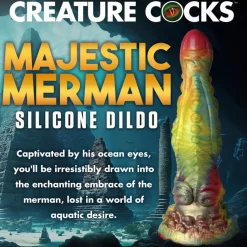 Creature Cocks Silicone Dildos>Majestic Merman Silicone Dildo