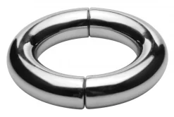 Master Series Penis Rings>Mega Magnetize Stainless Steel Magnetic Cock Ring