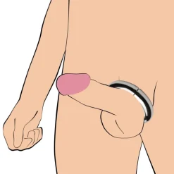 Master Series Penis Rings>Mega Magnetize Stainless Steel Magnetic Cock Ring
