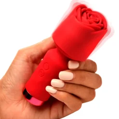 Bloomgasm Travel Essentials | Silicone Vibrators>Mini Pleasure Rose-Petite Silicone Rose Wand