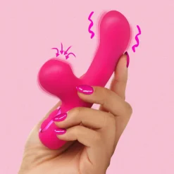 Bang Travel Essentials | Luxury Toys>Mini Suction Silicone G-Spot Rabbit Vibrator