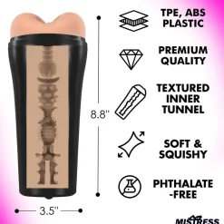 Mistress Fleshlight & Stamina Devices | Pocket Pussy & Porn Star Masturbators>10X Vibrating Ass Masturbator