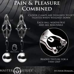 Master Series Nipple Clamps & Stimulators><noscript><img width=