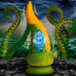 Creature Cocks Silicone Dildos | Harness Compatible Dildos>Monstropus 2.0 Vibrating Tentacle Silicone Dildo